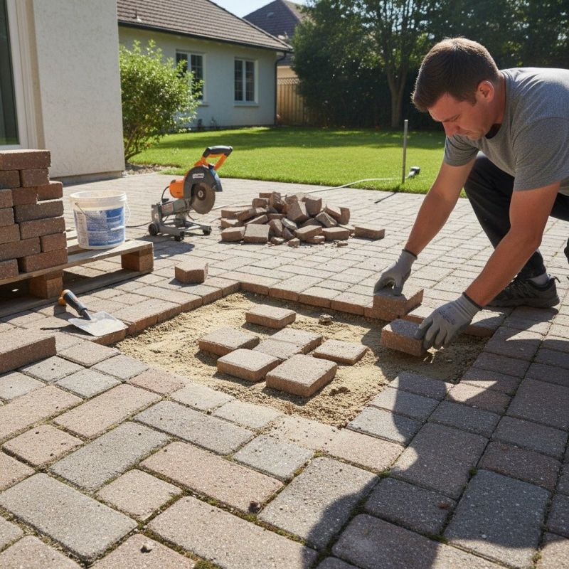 Stone Paver Repair
